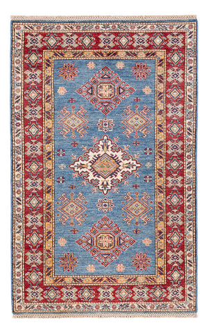 Ziegler Teppich - Kazak - 150 x 95 cm - blau