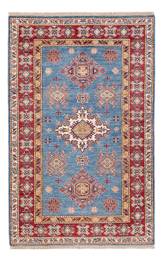 Ziegler Teppich - Kazak - 150 x 95 cm - blau