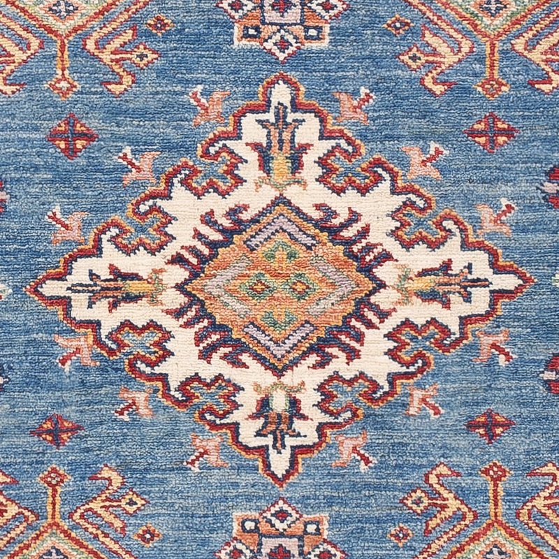 Ziegler Teppich - Kazak - 150 x 95 cm - blau