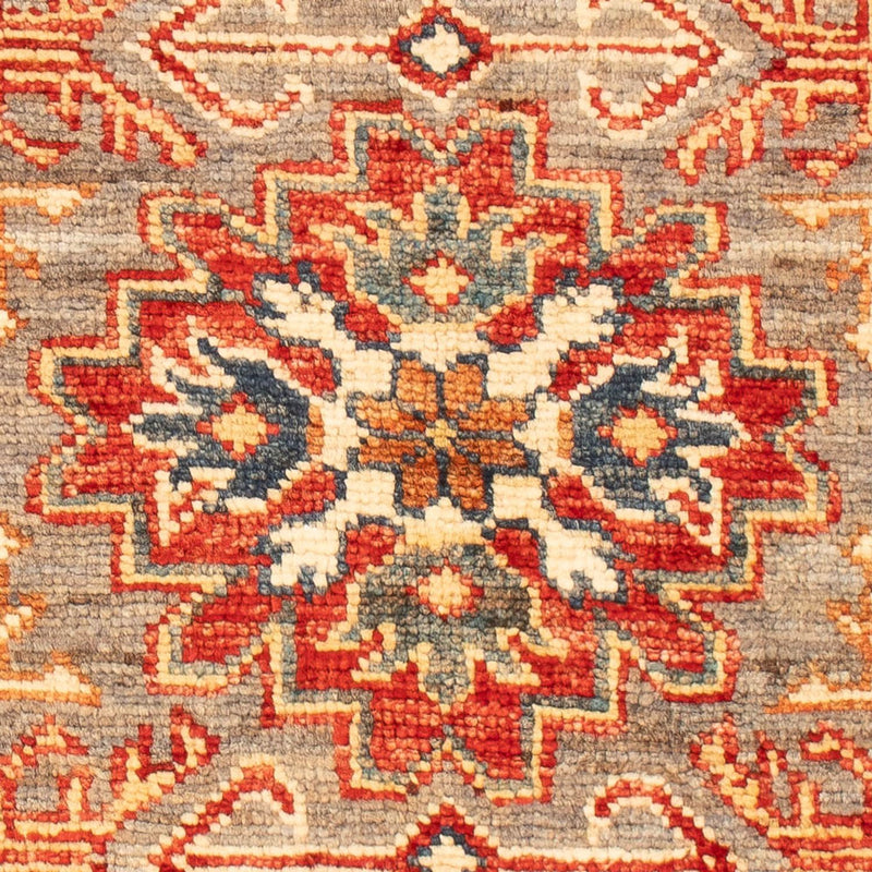 Ziegler Teppich - Kazak - Royal - 94 x 58 cm - dunkelbeige