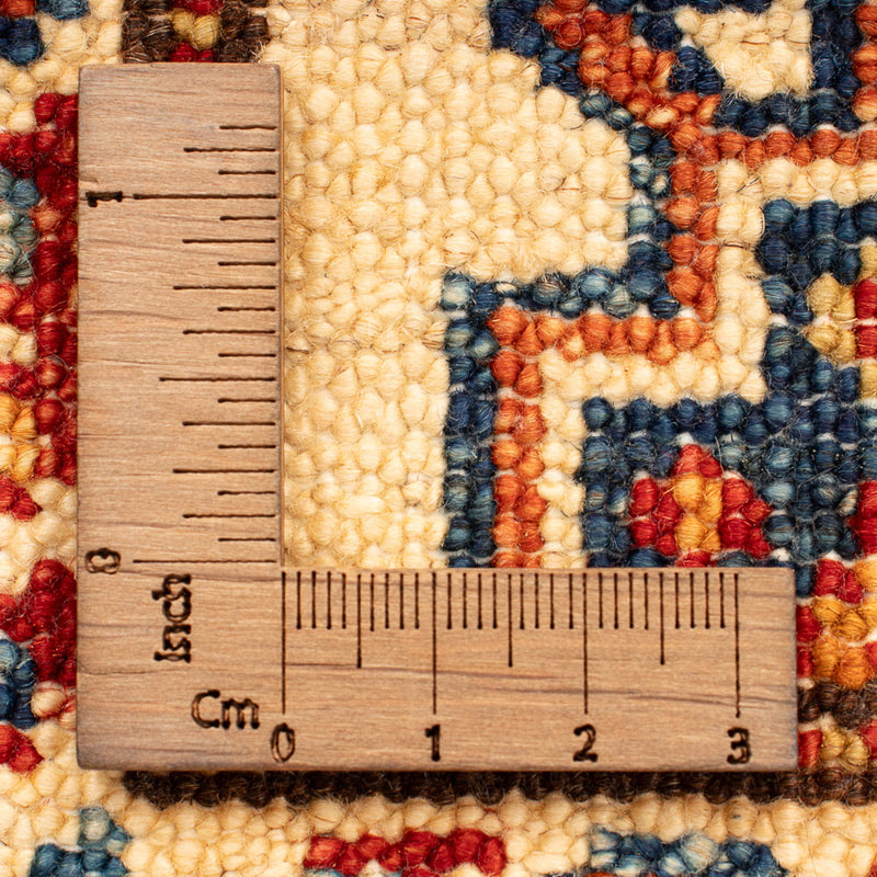 Ziegler Teppich - Kazak - Royal - 92 x 57 cm - hellbeige