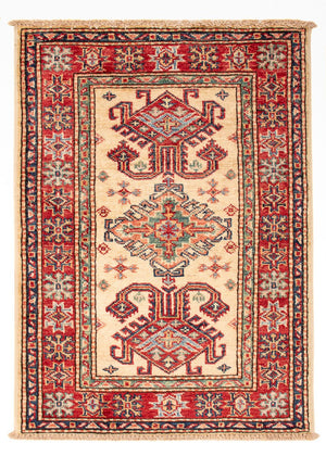 Ziegler Teppich - Kazak - Royal - 88 x 62 cm - beige