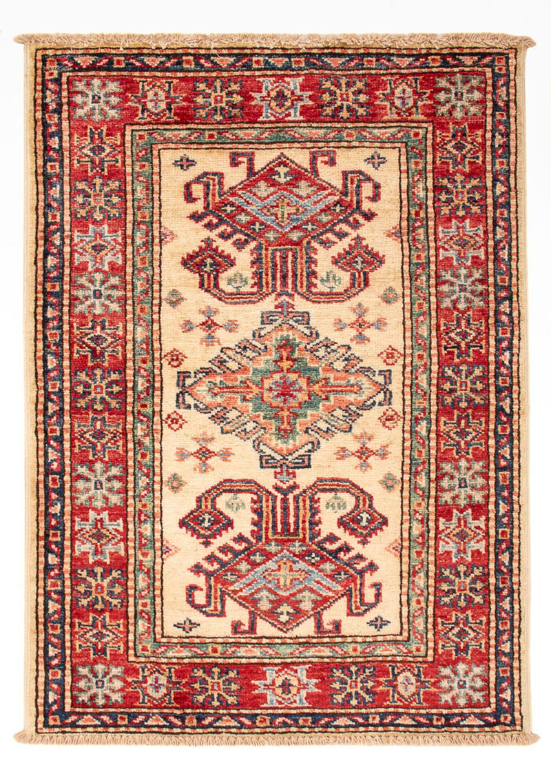 Ziegler Teppich - Kazak - Royal - 88 x 62 cm - beige