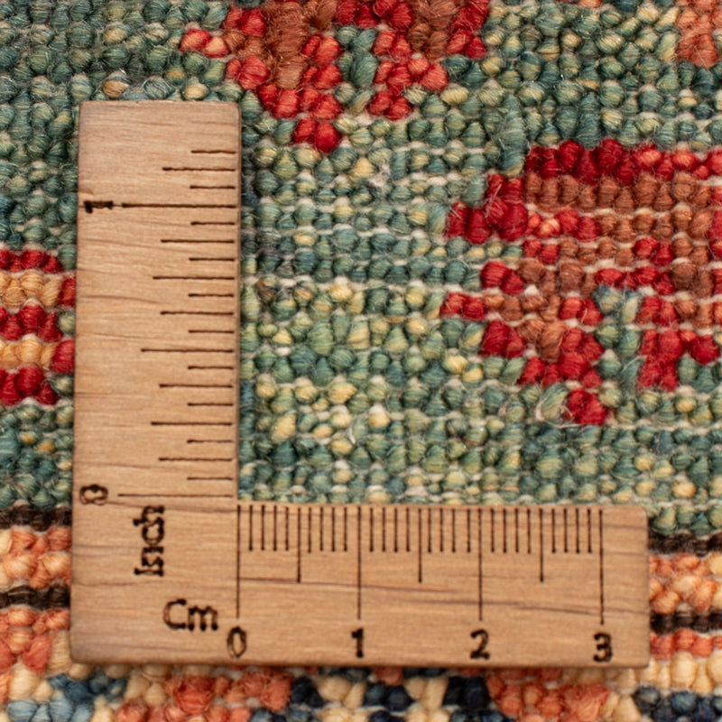 Ziegler Teppich - Kazak - Royal - 90 x 60 cm - grün