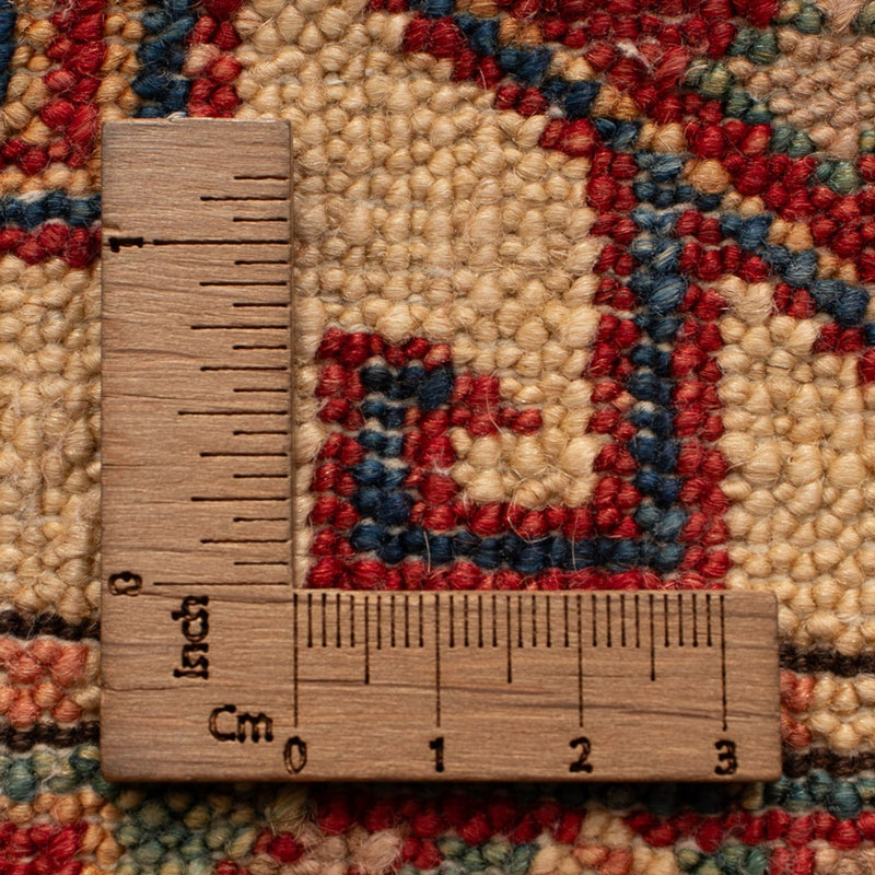 Ziegler Teppich - Kazak - Royal - 88 x 60 cm - hellbeige