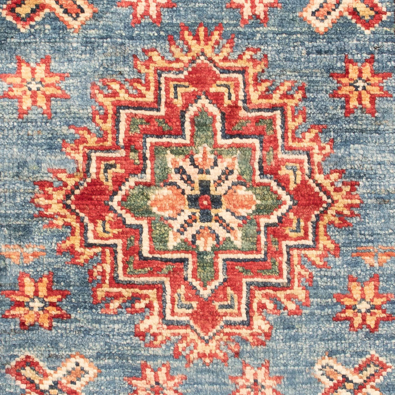 Ziegler Teppich - Kazak - Royal - 94 x 61 cm - blau