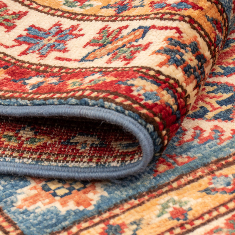 Ziegler Teppich - Kazak - Royal - 94 x 61 cm - blau