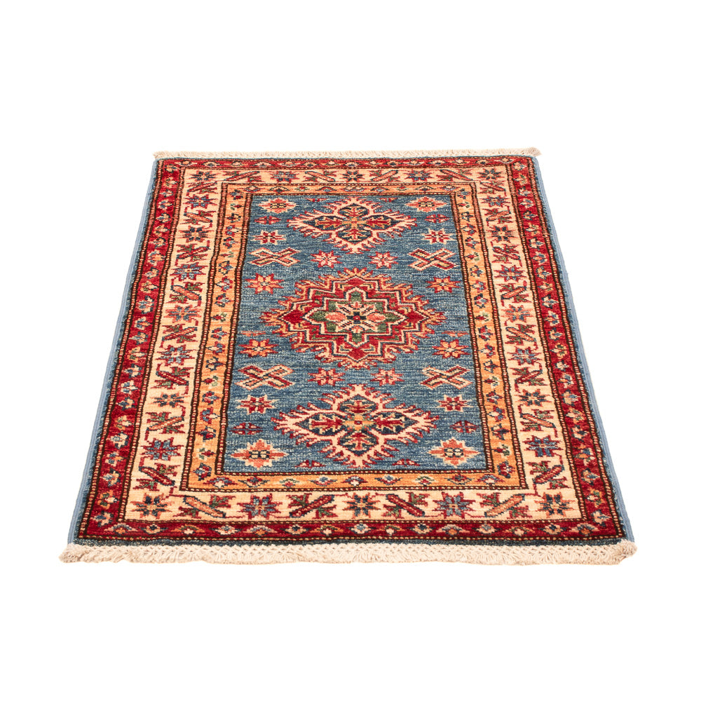Ziegler Teppich - Kazak - Royal - 94 x 61 cm - blau