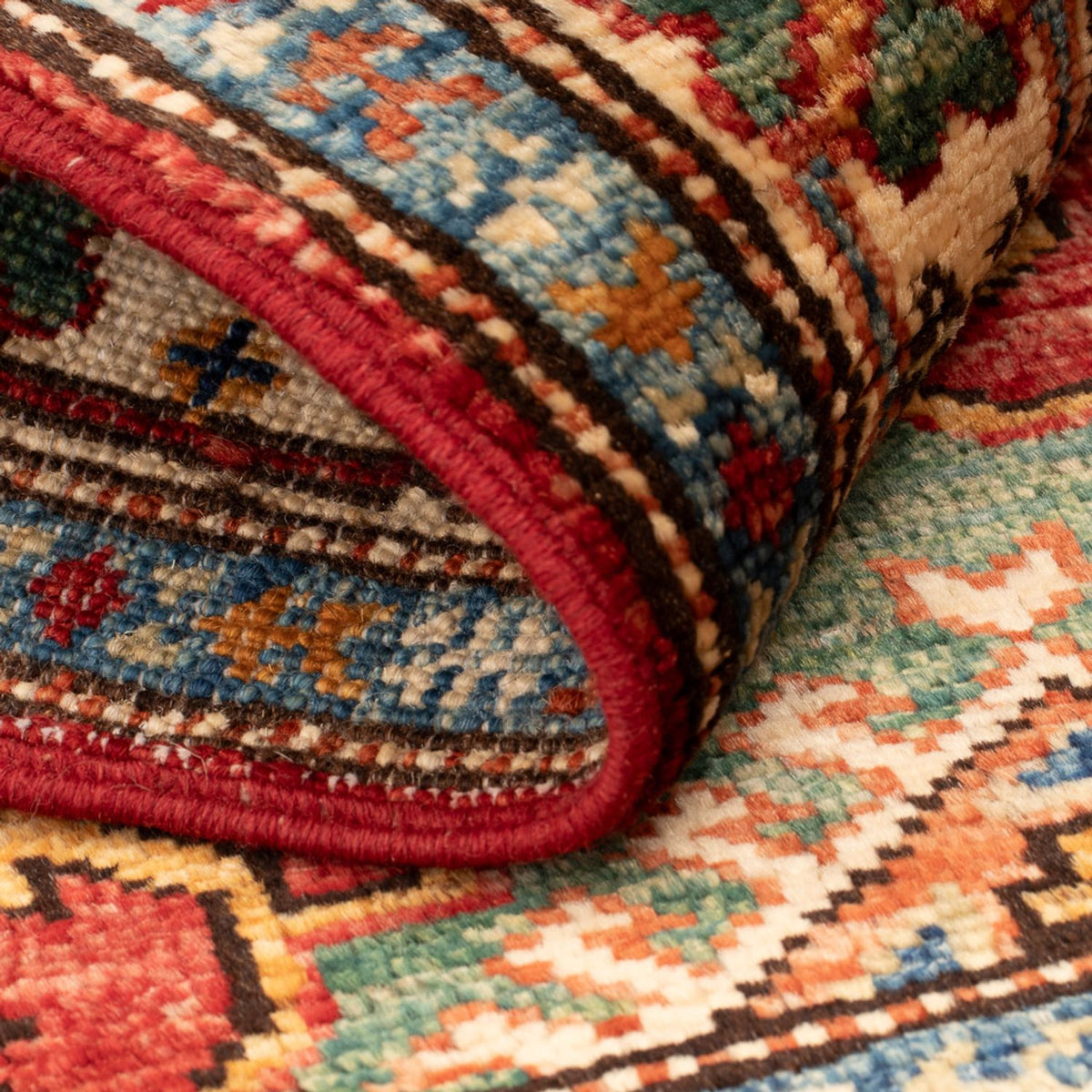 Ziegler Teppich - Kazak - Royal - 88 x 60 cm - rot