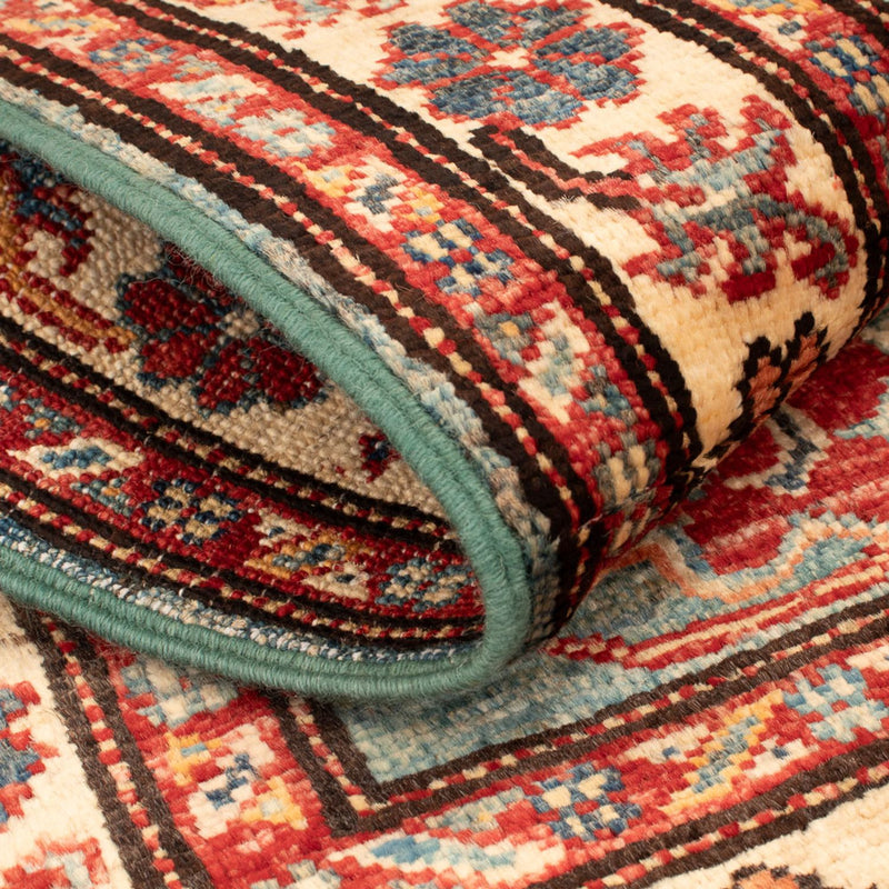 Ziegler Teppich - Kazak - Royal - 92 x 57 cm - hellgrün