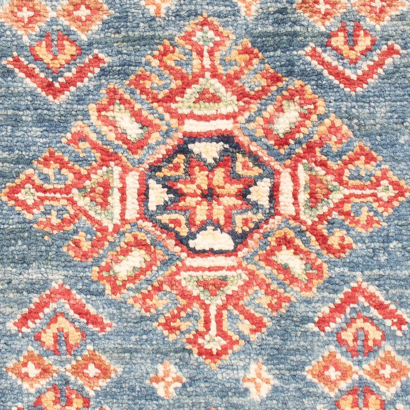 Ziegler Teppich - Kazak - Royal - 93 x 59 cm - blau