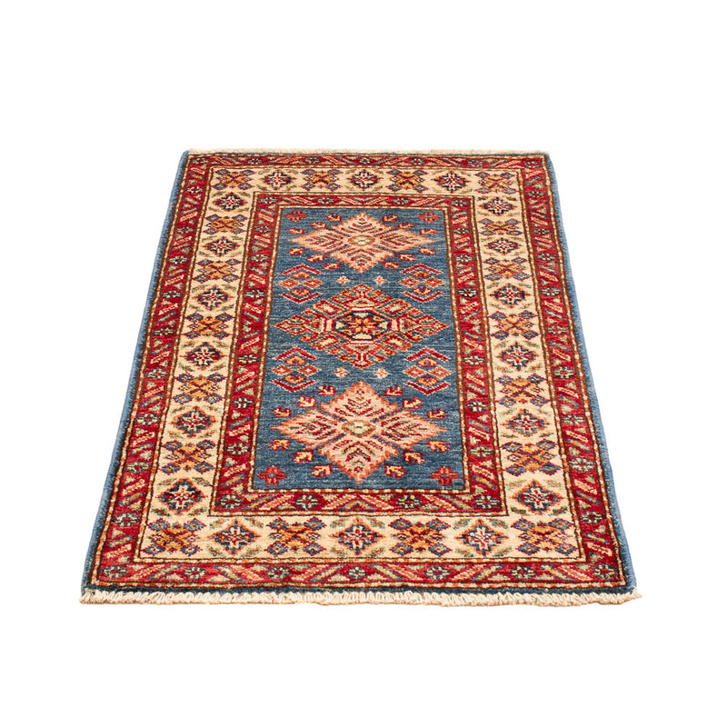Ziegler Teppich - Kazak - Royal - 93 x 59 cm - blau