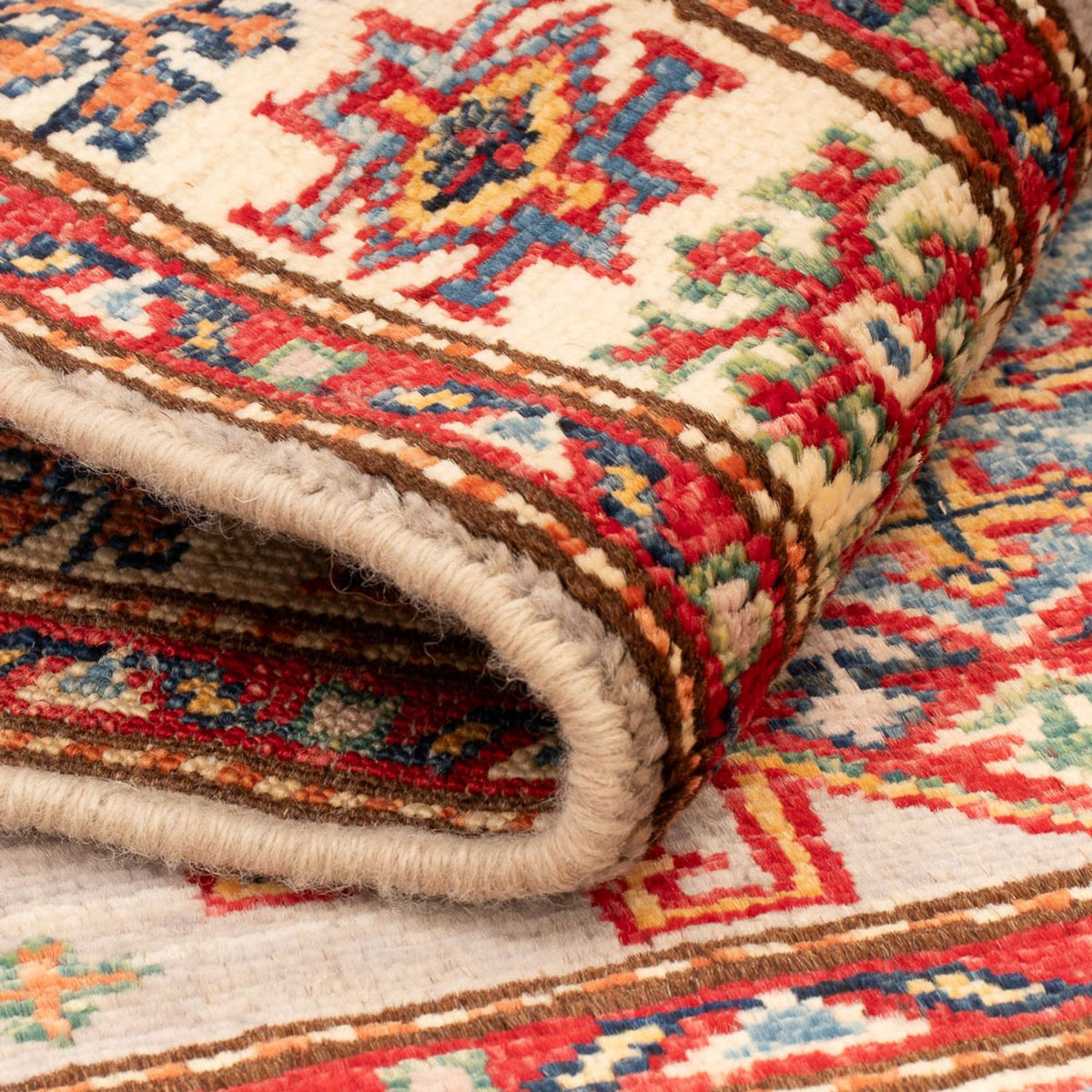 Ziegler Teppich - Kazak - Royal - 90 x 59 cm - beige