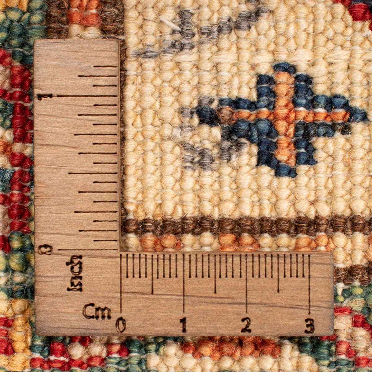 Ziegler Teppich - Kazak - Royal - 87 x 56 cm - beige