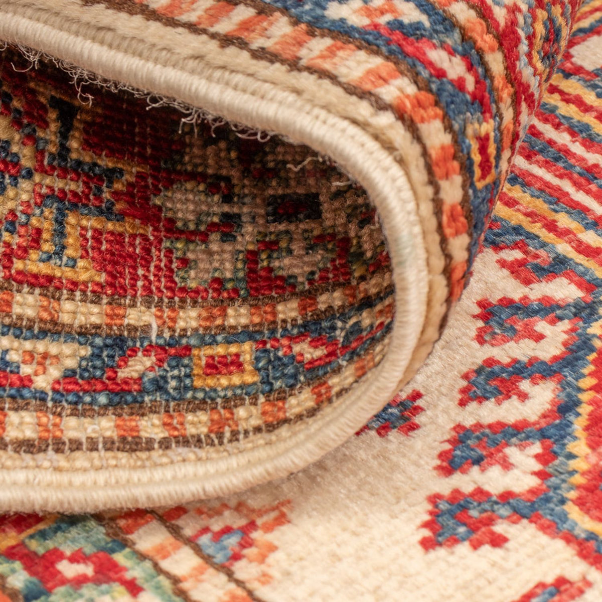 Ziegler Teppich - Kazak - Royal - 90 x 57 cm - beige