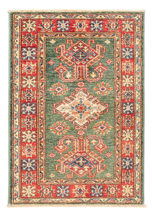 Ziegler Teppich - Kazak - Royal - 87 x 60 cm - grün