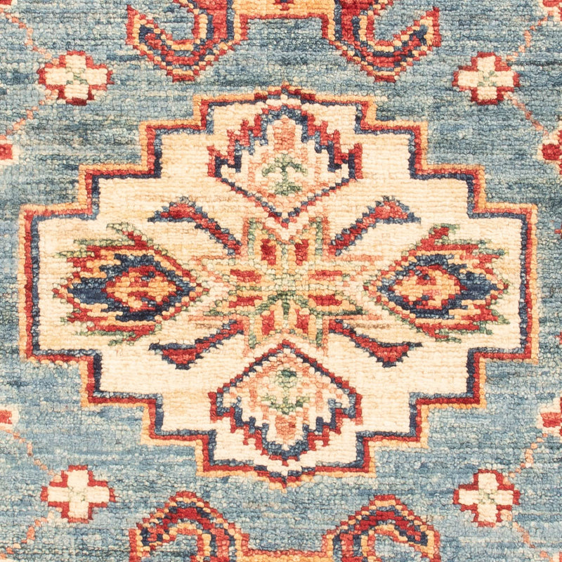 Ziegler Teppich - Kazak - Royal - 90 x 62 cm - blau