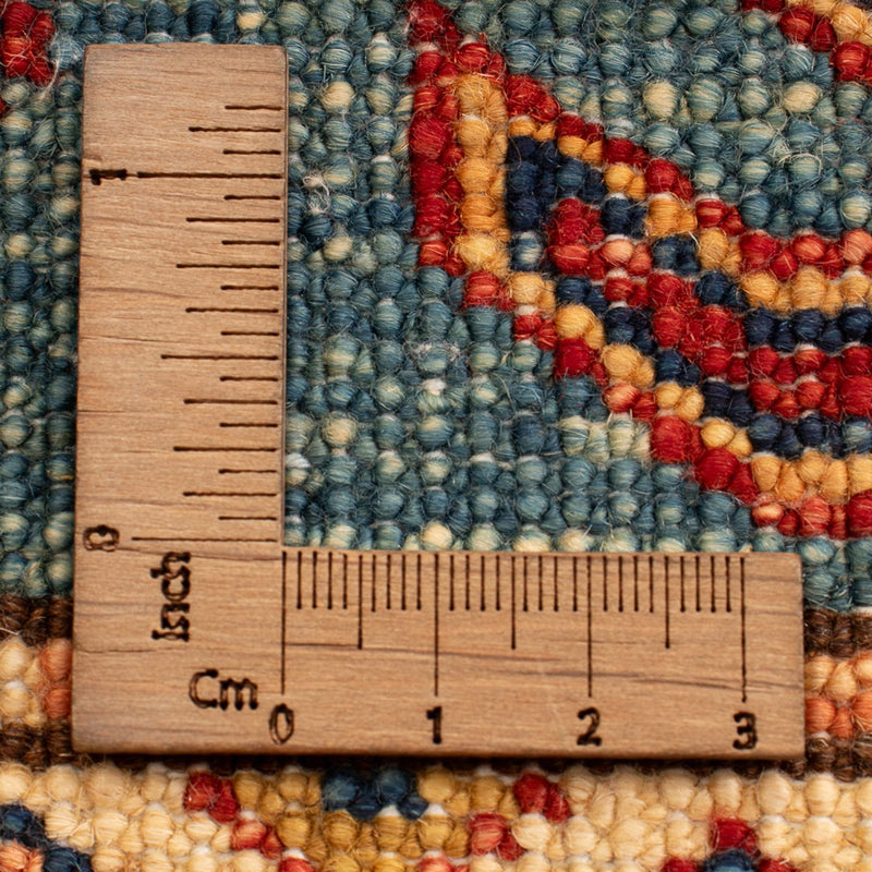 Ziegler Teppich - Kazak - Royal - 90 x 60 cm - hellblau