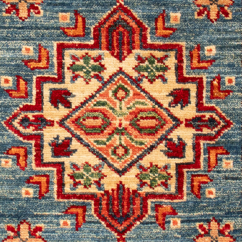 Ziegler Teppich - Kazak - Royal - 97 x 63 cm - blau