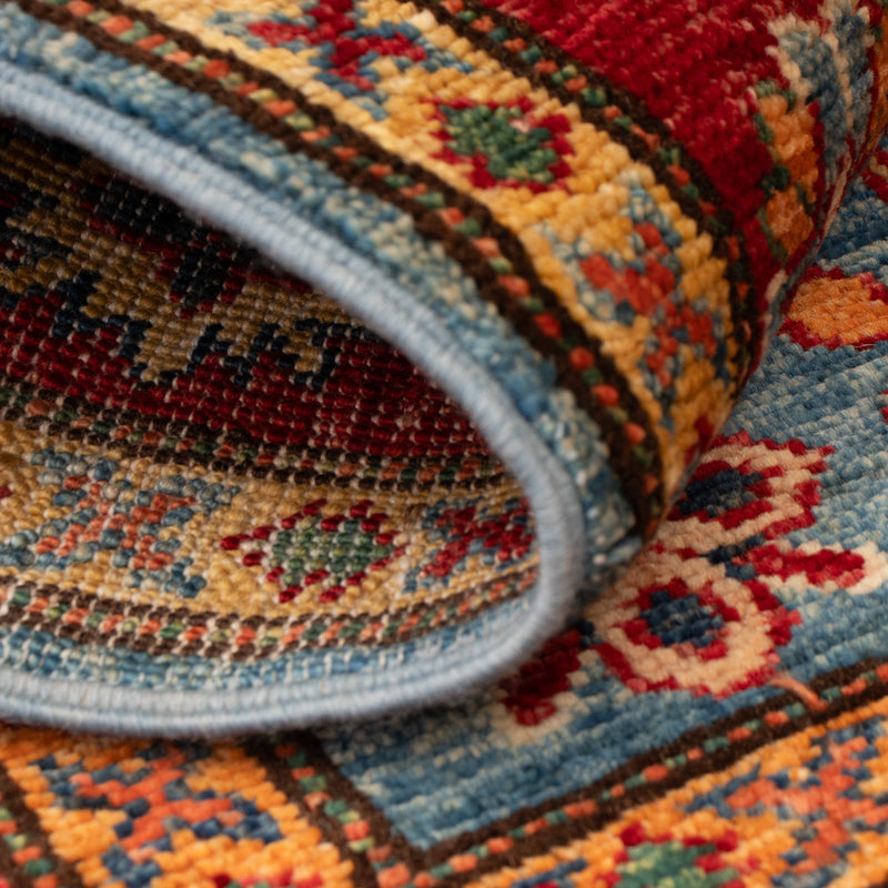 Ziegler Teppich - Kazak - Royal - 97 x 63 cm - blau