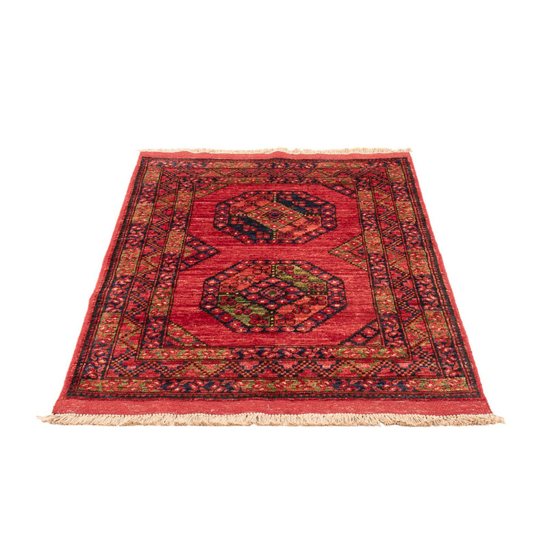 Afghan Teppich - 121 x 81 cm - rot