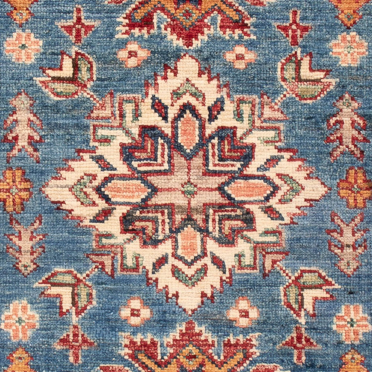 Ziegler Teppich - Kazak - Royal - 129 x 84 cm - blau