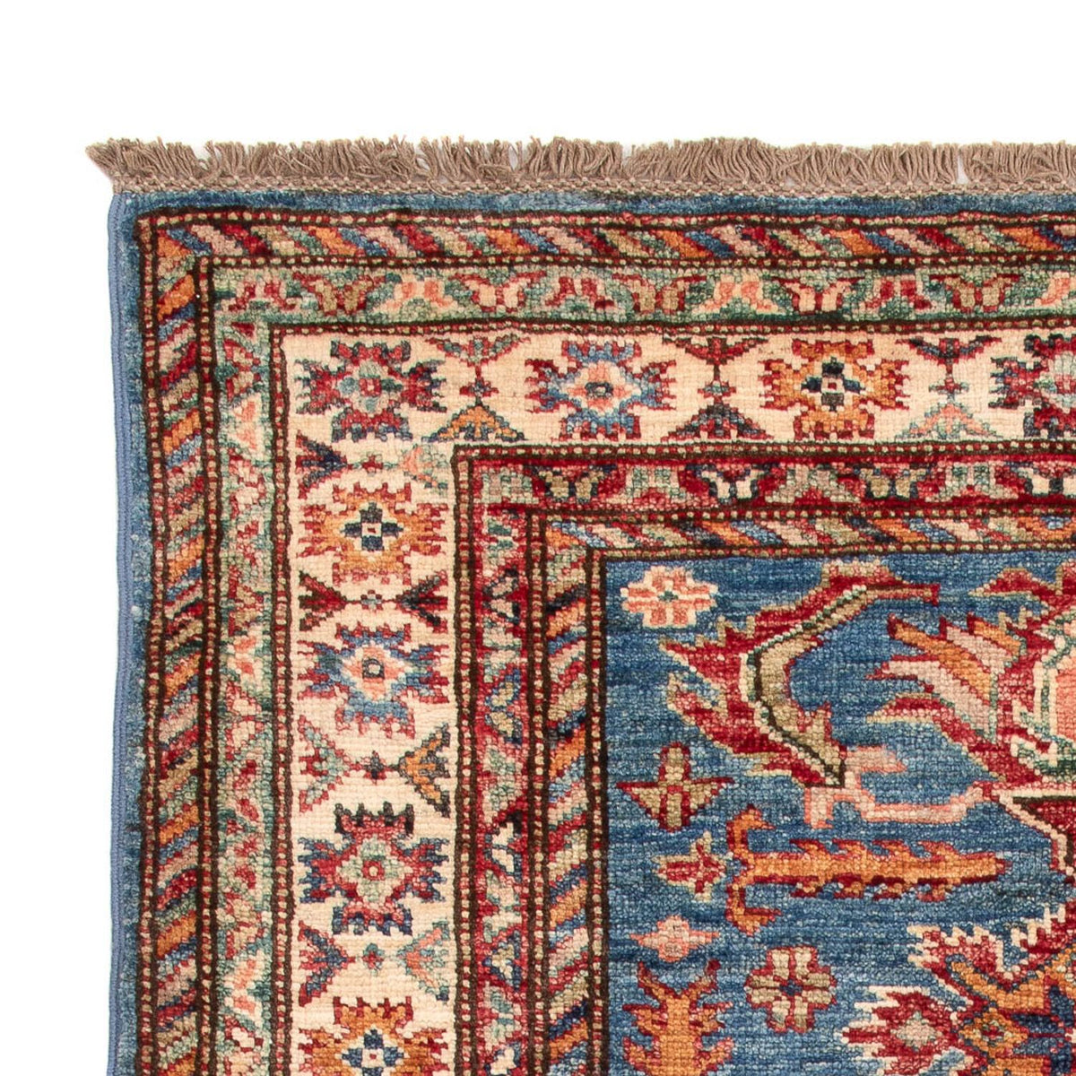 Ziegler Teppich - Kazak - Royal - 129 x 84 cm - blau
