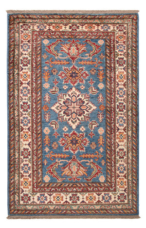 Ziegler Teppich - Kazak - Royal - 128 x 84 cm - blau