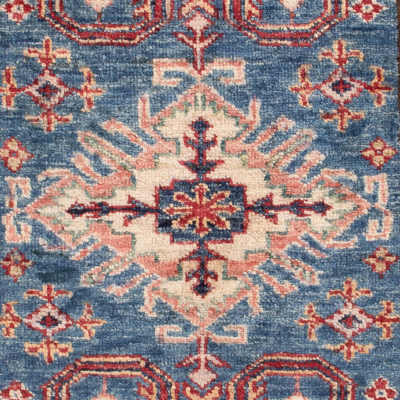 Ziegler Teppich - Kazak - Royal - 123 x 83 cm - blau