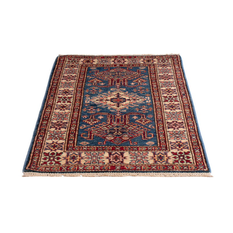 Ziegler Teppich - Kazak - Royal - 123 x 83 cm - blau