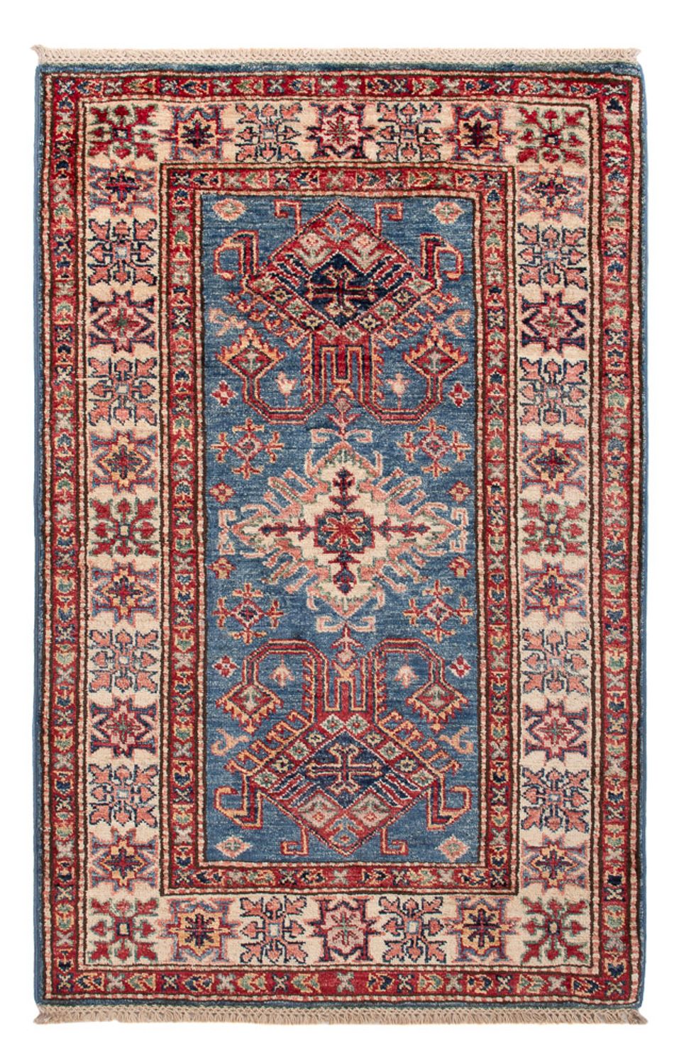 Ziegler Teppich - Kazak - Royal - 121 x 79 cm - blau