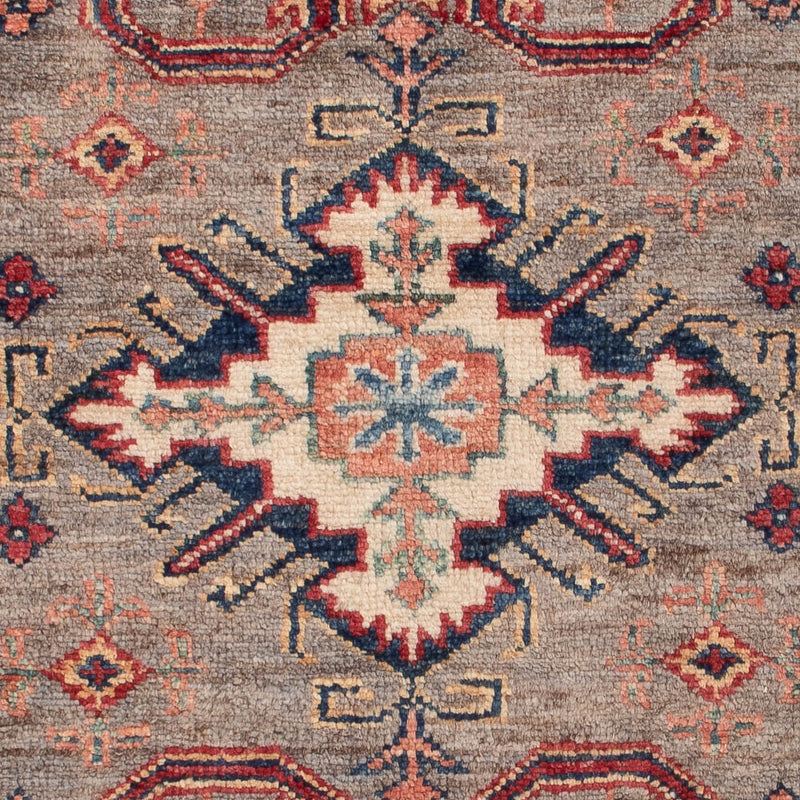 Ziegler Teppich - Kazak - Royal - 122 x 82 cm - taupe