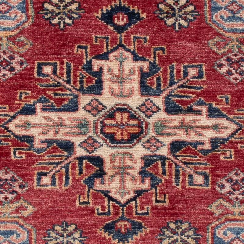 Ziegler Teppich - Kazak - Royal - 122 x 82 cm - bordeauxrot