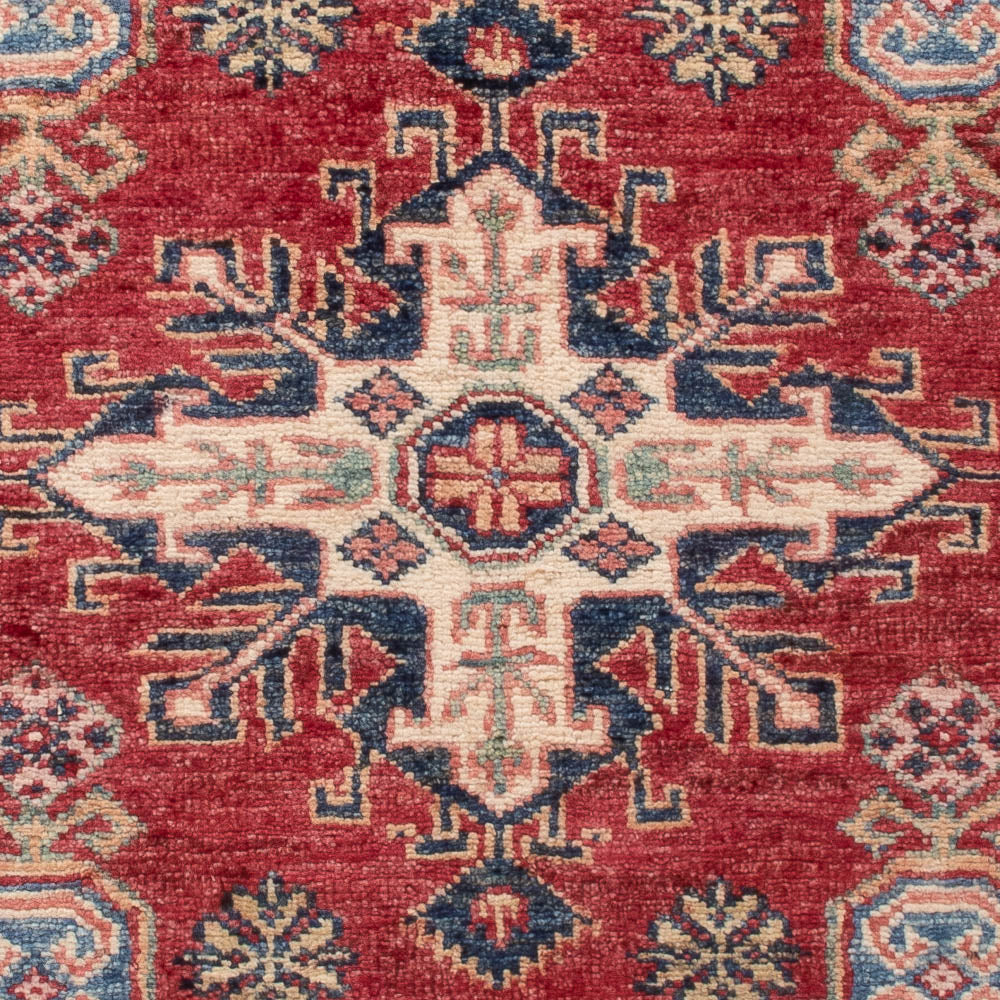Ziegler Teppich - Kazak - Royal - 122 x 79 cm - bordeauxrot