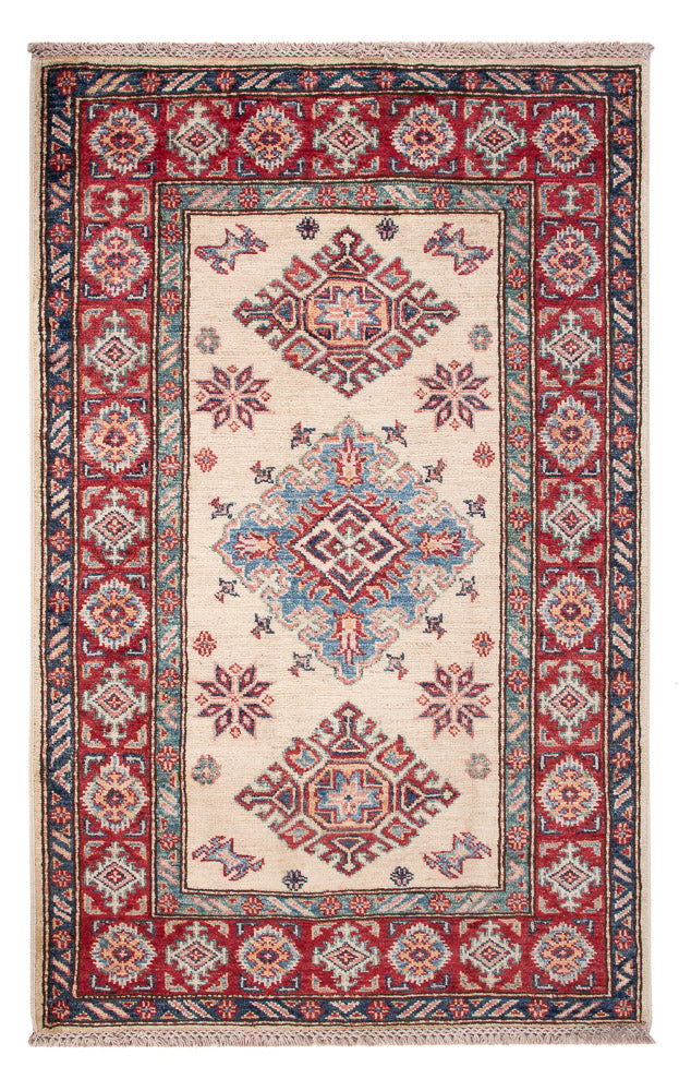 Ziegler Teppich - Kazak - Royal - 120 x 78 cm - beige