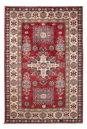 Ziegler Teppich - Kazak - Royal - 122 x 84 cm - bordeauxrot