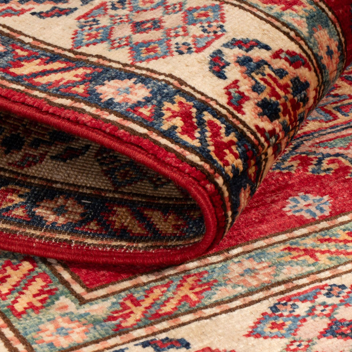 Ziegler Teppich - Kazak - Royal - 113 x 79 cm - bordeauxrot