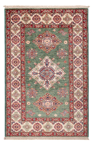 Ziegler Teppich - Kazak - Royal - 117 x 76 cm - grün