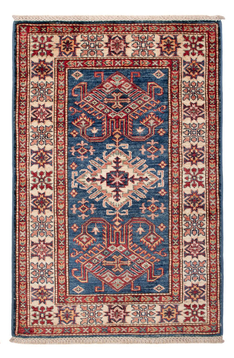 Ziegler Teppich - Kazak - Royal - 122 x 79 cm - blau