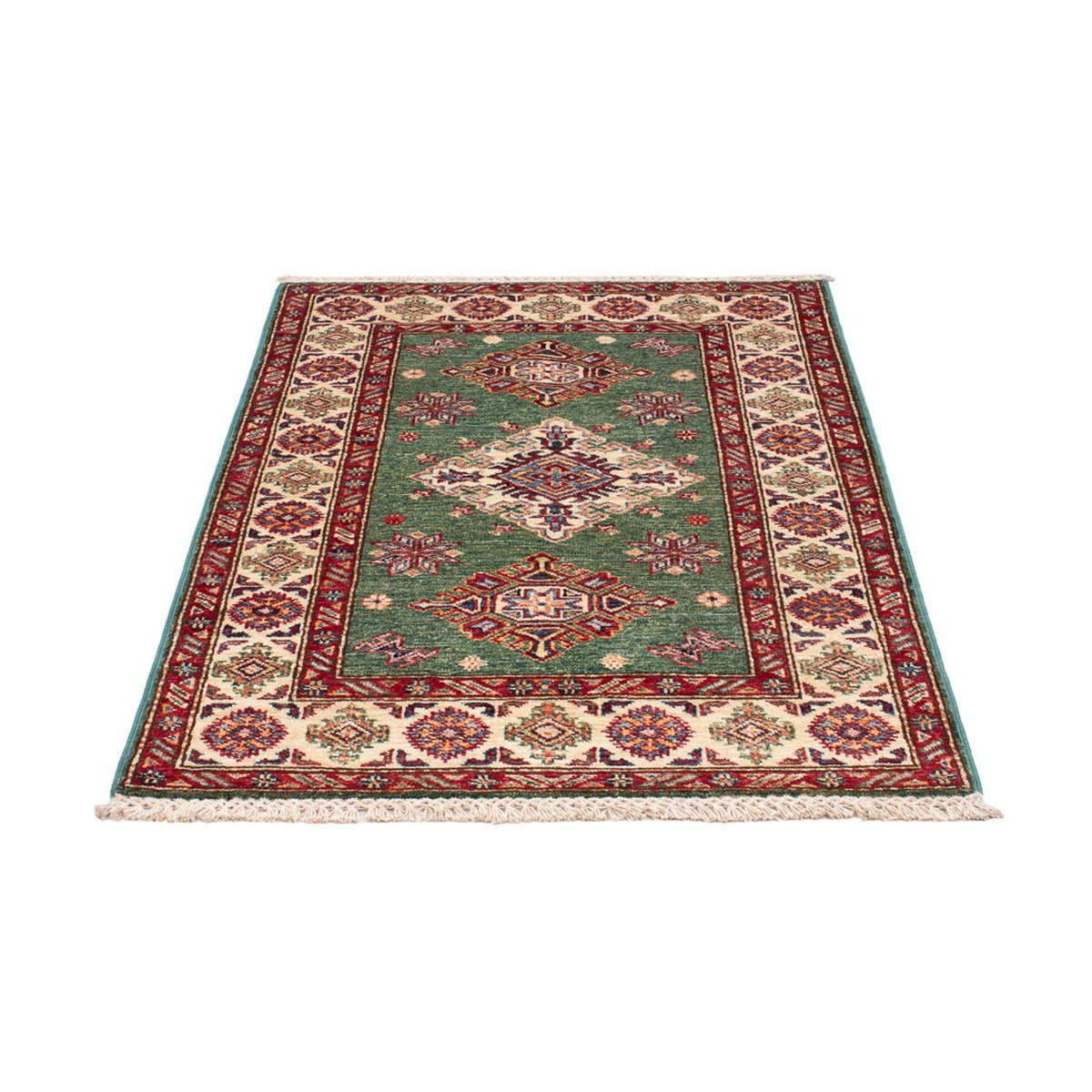 Ziegler Teppich - Kazak - Royal - 121 x 78 cm - grün