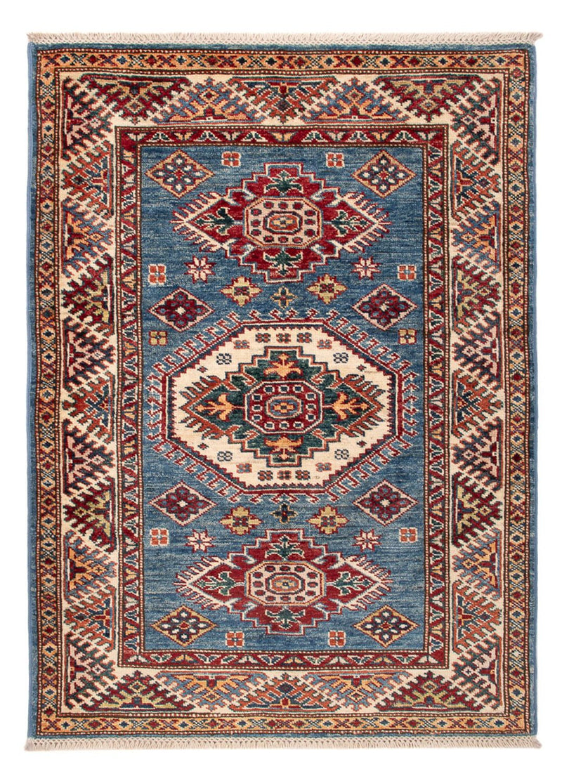 Ziegler Teppich - Kazak - Royal - 124 x 89 cm - blau