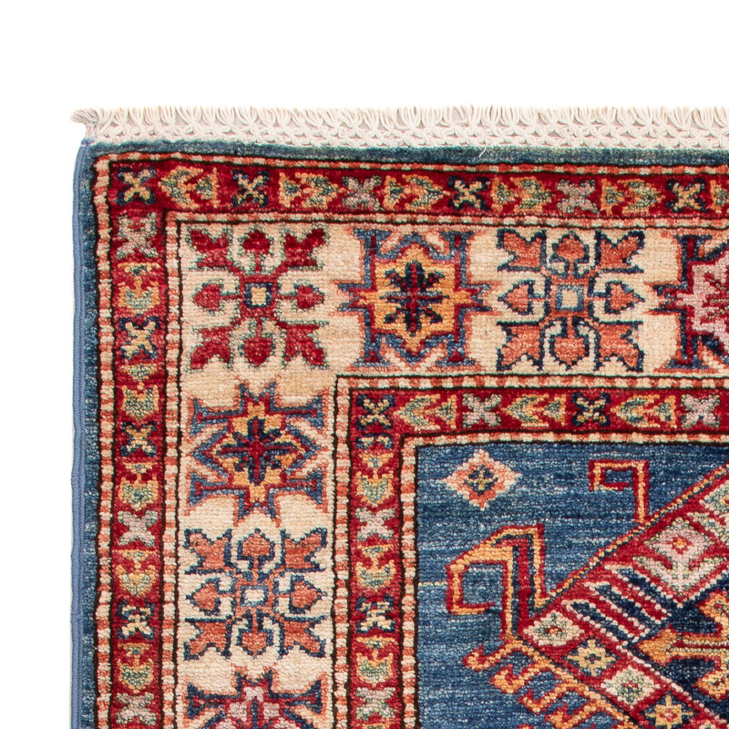 Ziegler Teppich - Kazak - Royal - 127 x 80 cm - blau