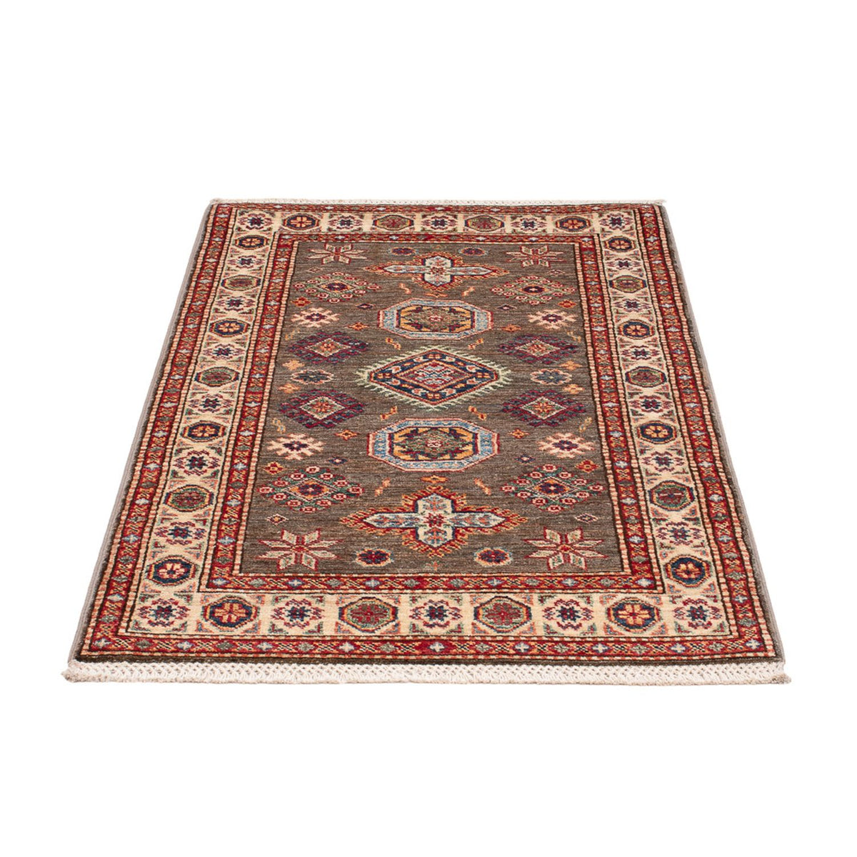 Ziegler Teppich - Kazak - Royal - 127 x 76 cm - taupe