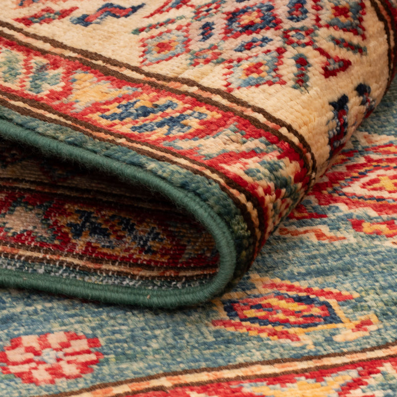 Ziegler Teppich - Kazak - Royal - 114 x 81 cm - grün