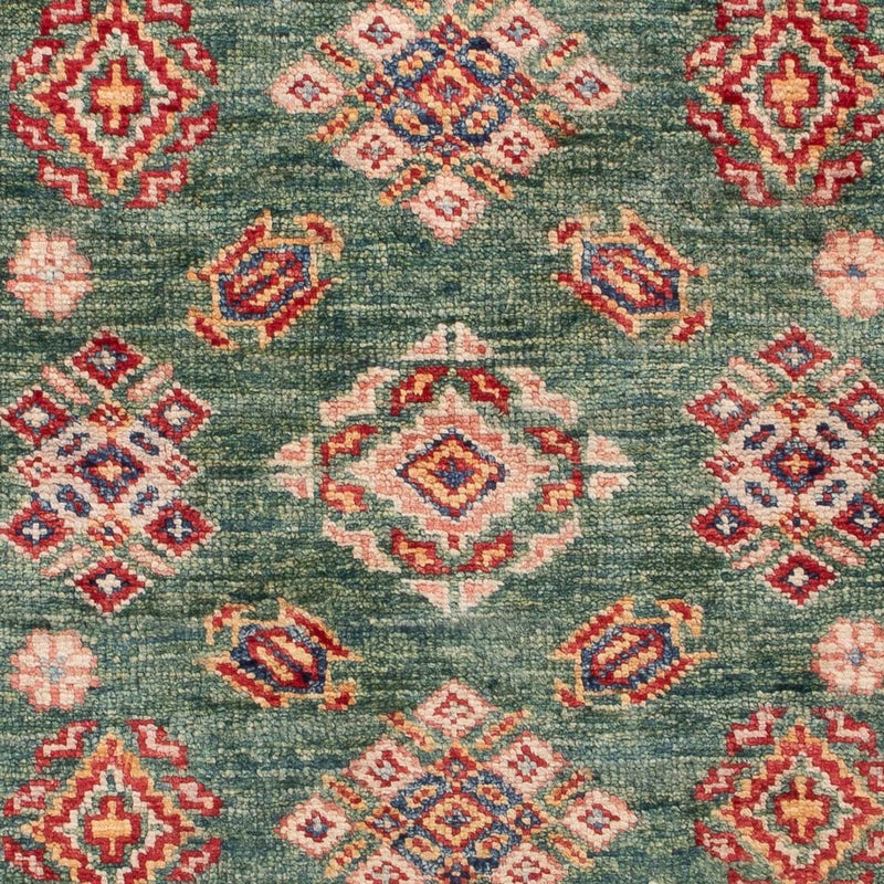 Ziegler Teppich - Kazak - Royal - 122 x 80 cm - grün