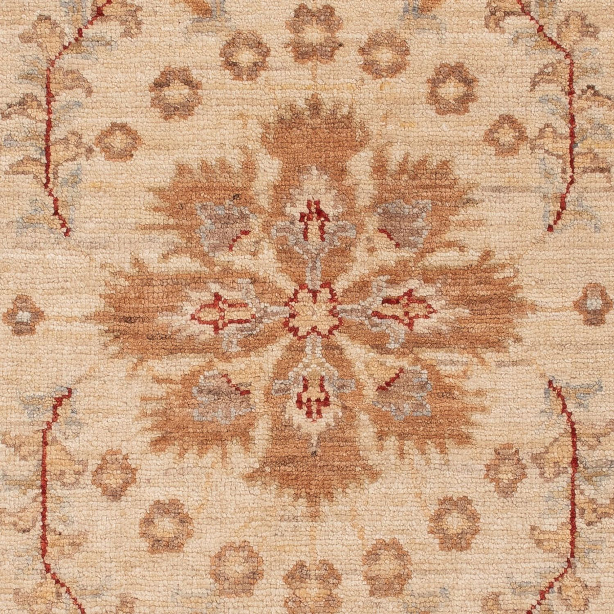 Ziegler Teppich - 144 x 70 cm - beige