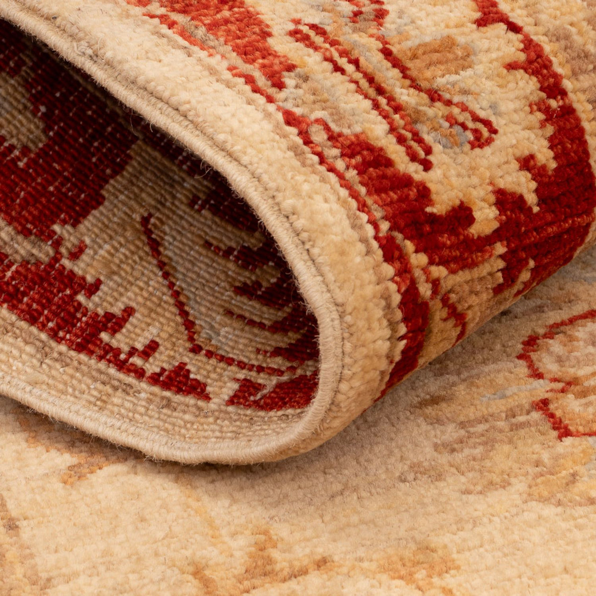 Ziegler Teppich - 144 x 70 cm - beige