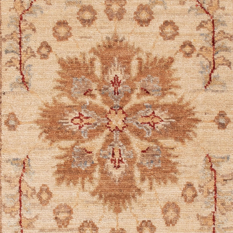 Ziegler Teppich - 145 x 65 cm - beige