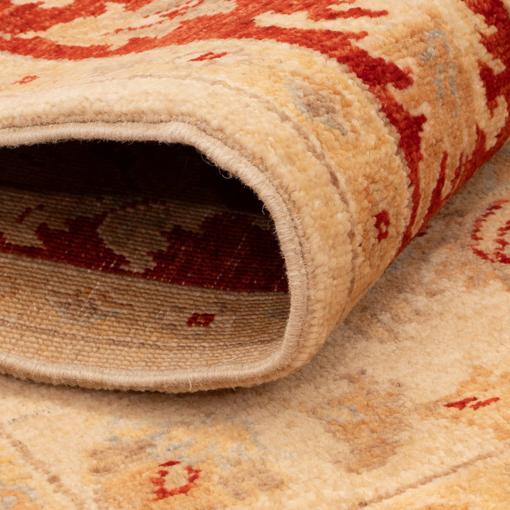 Ziegler Teppich - 140 x 73 cm - beige