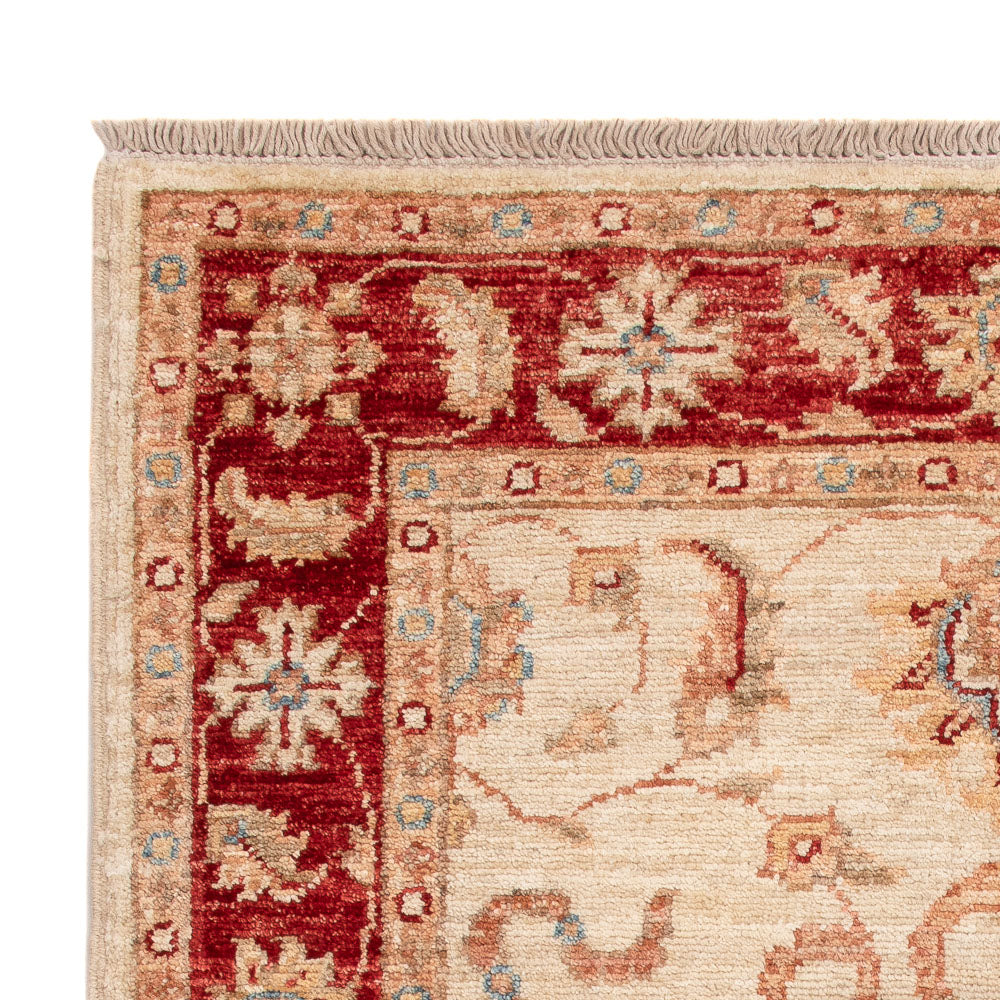 Ziegler Teppich - 105 x 75 cm - beige